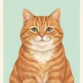 Biscuit, a ginger tabby cat